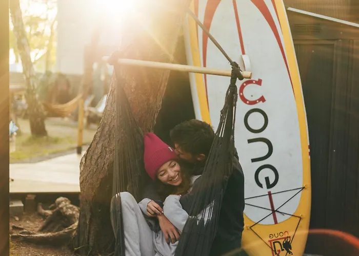 Klimatyzowane Premium - Maszoperia Sun4hel - Letnia Baza Snowshow Na Polwyspie Helskim Hostel *