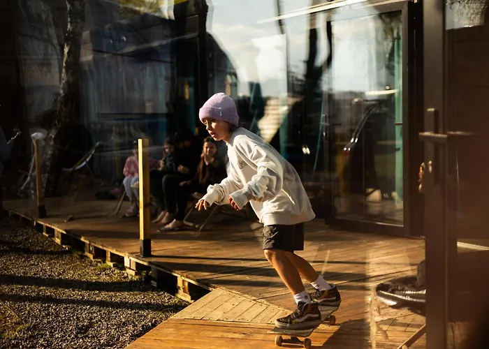 Klimatyzowane Premium - Maszoperia Sun4hel - Letnia Baza Snowshow Na Polwyspie Helskim